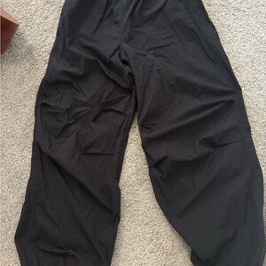 Black Wide-Leg Pants